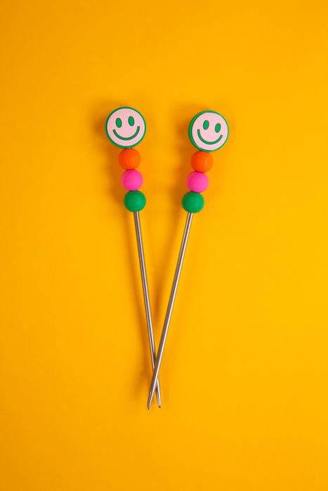 Crochet Society Smiley Amigurumi Sticks