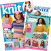 Knit Now Magazine #175 With Chunky Knits & Knitted Winter Warmers Pattern Books