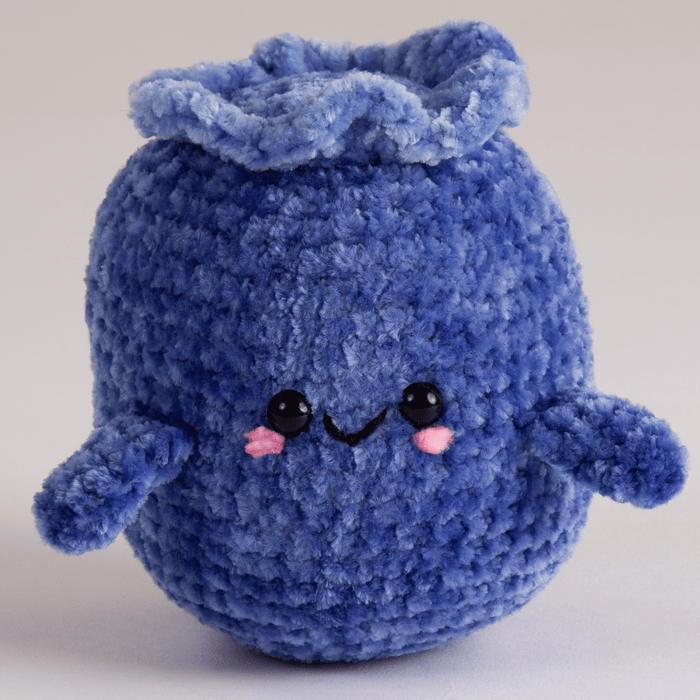 Crochet Society Amigurumi Crochet Kit: Mia The Blueberry | 5 A Day Collection