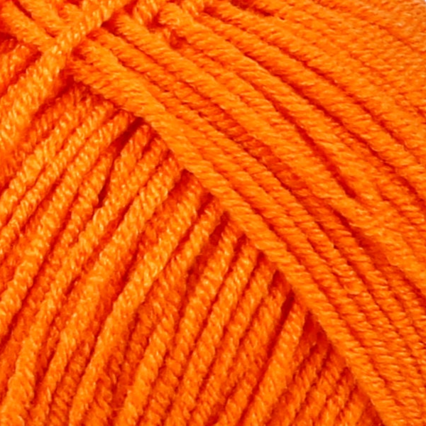 Crochet Society Confection DK Acrylic Yarn 100g | Orange Slice