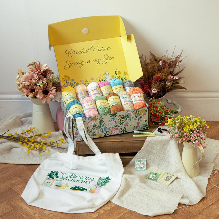 Crochet Society Bloomin' Lovely Spring Crochet Kit