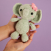 Crochet Society Amigurumi Crochet Kit: Luna the Elephant | Menagerie Collection