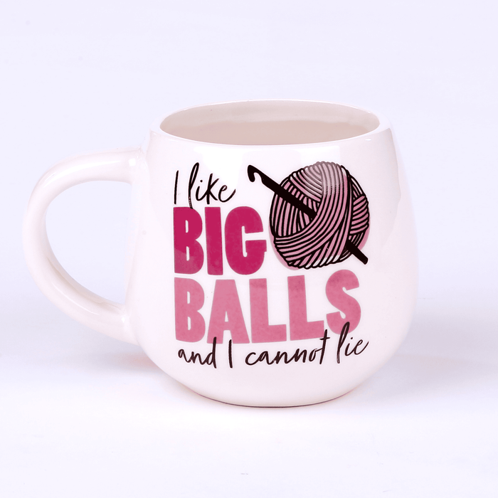 Crochet Society Mug I Like Big Balls and I Cannot Lie