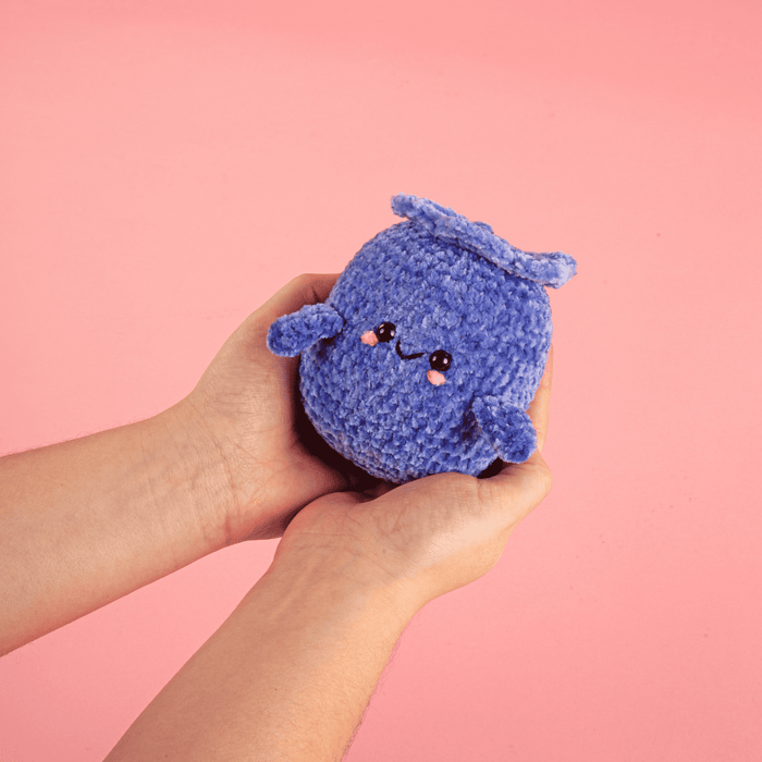 Crochet Society Amigurumi Crochet Kit: Mia The Blueberry | 5 A Day Collection