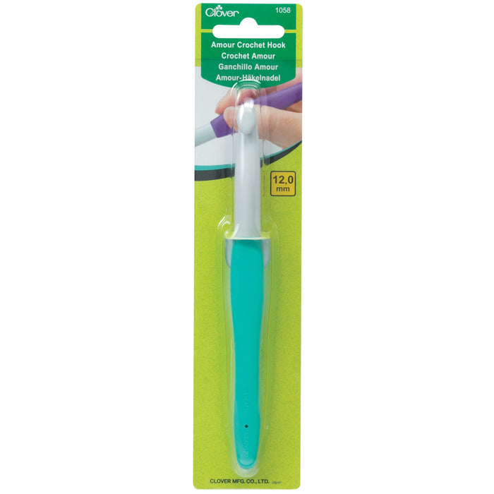 Clover Amour Crochet Hook 12mm x 15mm