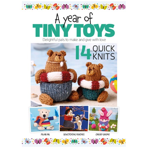 Knit Now Magazine #170 With Cygnet Easy Knitted Style & A Year Of Tiny Toys Pattern Books