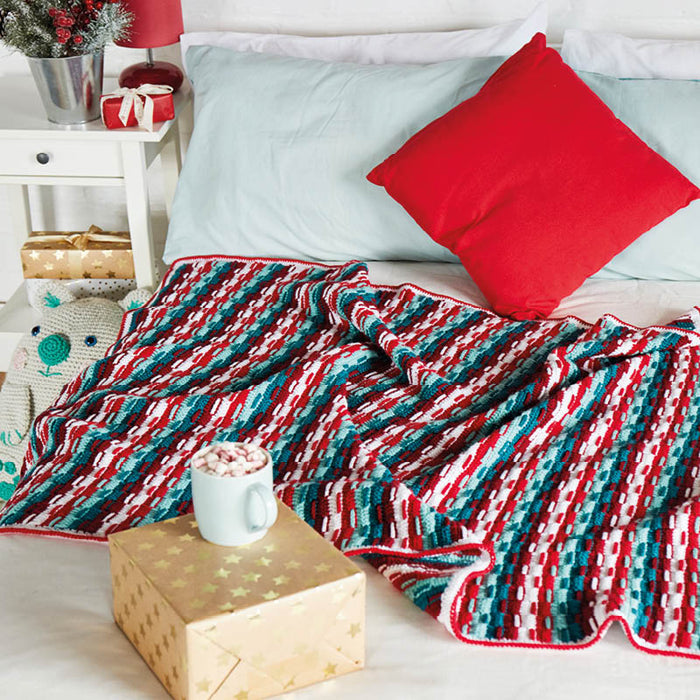 Christmas Stripes Blanket