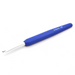 KnitPro Waves Aluminium Crochet Hook Cobalt Blue 5.5mm x 15mm