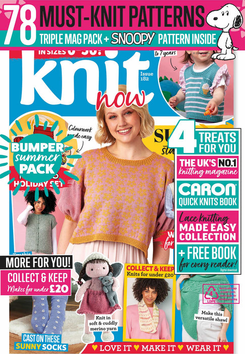 Knit Now Magazine #182
