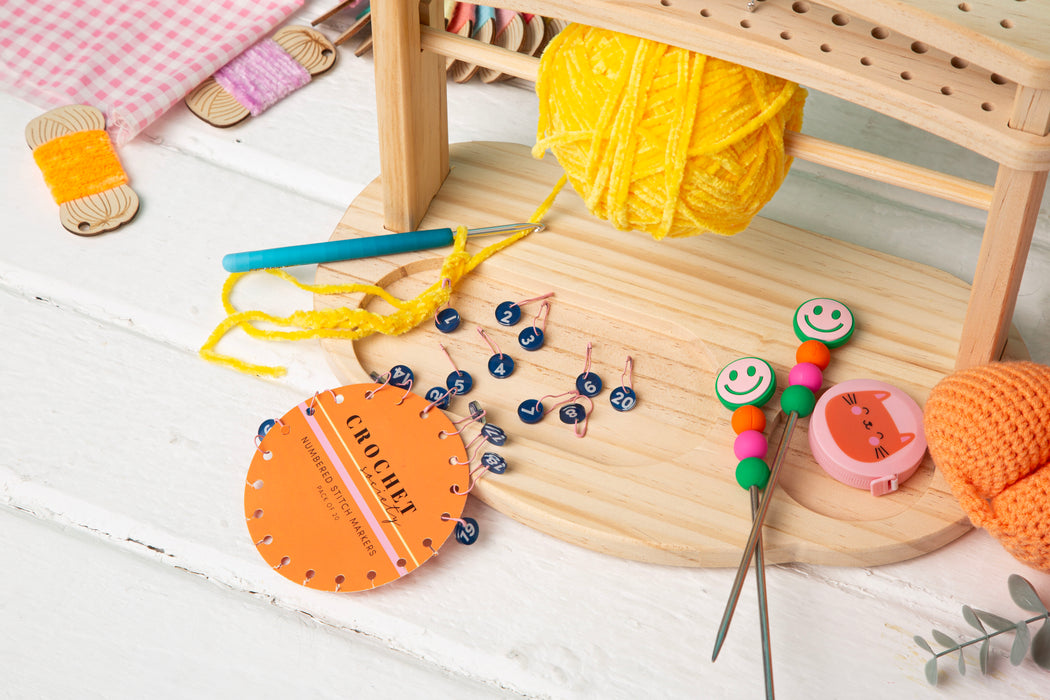 Crochet Society Numbered Stitch Markers