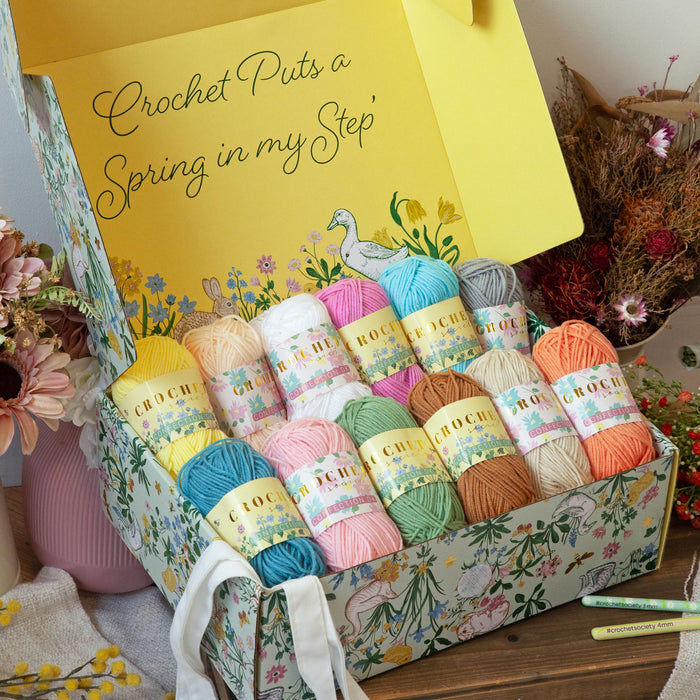 Crochet Society Bloomin' Lovely Spring Crochet Kit