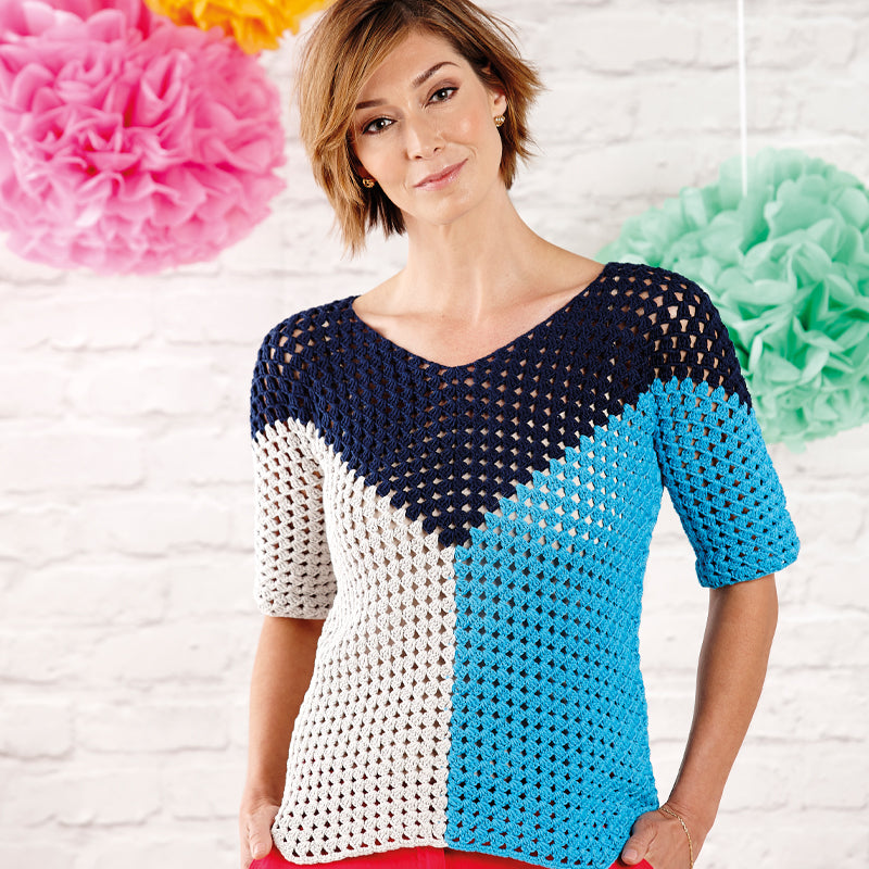 Adriatic Sweater Digital Pattern — Crochet Society