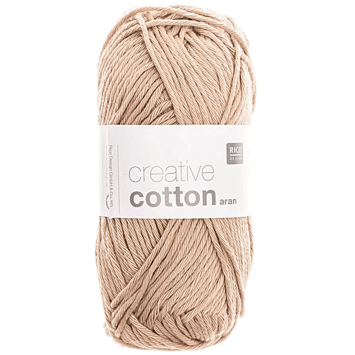 Rico Design Aran Creative Cotton Yarn 50g | Clay