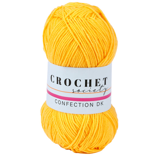 Crochet Society Confection DK Acrylic Yarn 100g | Limoncello