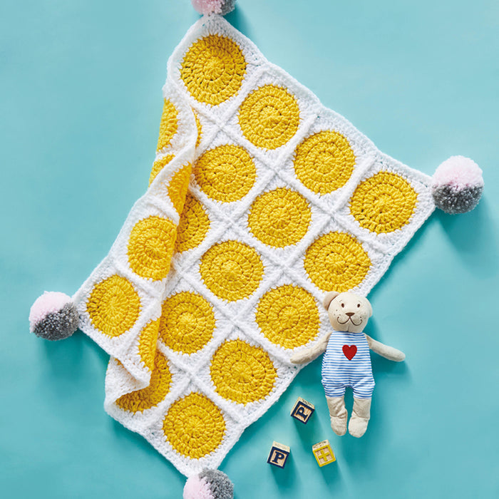 Polka-Dot Baby Blanket