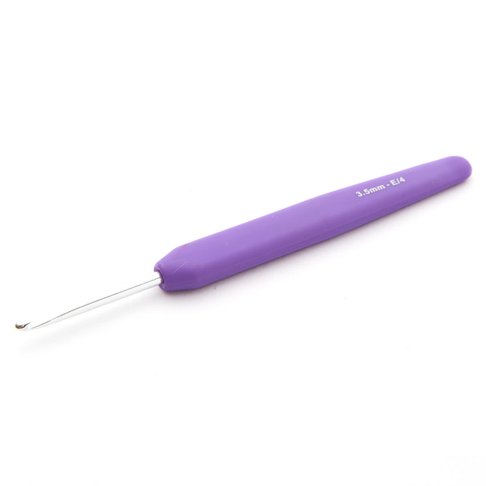 KnitPro Waves Aluminium Crochet Hook Lilac Dream 3.5mm x 15mm