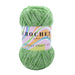 Crochet Society Cuddly Craft DK Chenille Yarn 100g Green | Sugar Snap