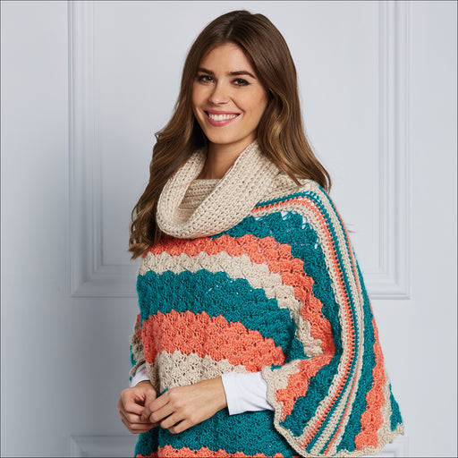 Winter Desert Poncho Digital Pattern
