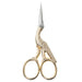 Milward Embroidery Scissors Gold Stork | 9cm