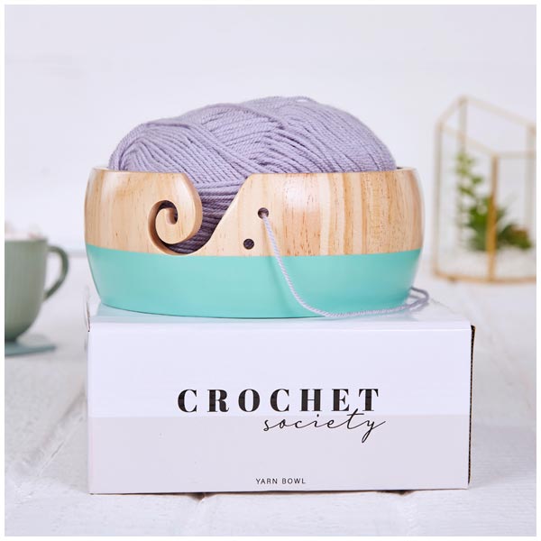Crochet Society Crochet Yarn Bowl