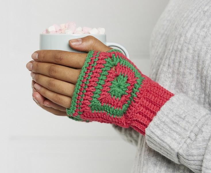 fingerless gloves crochet pattern