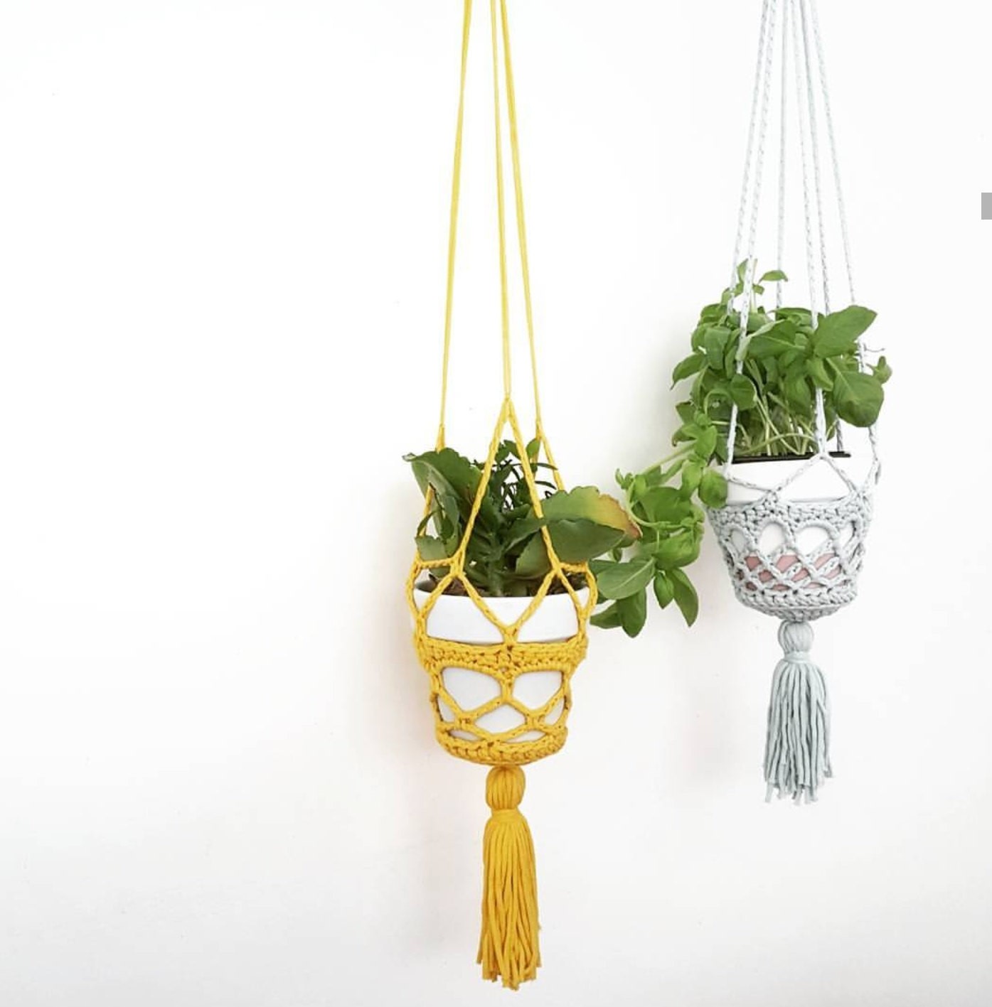 Crochet Plant Hanger Free Pattern Round-Up, Perfect For Gifting