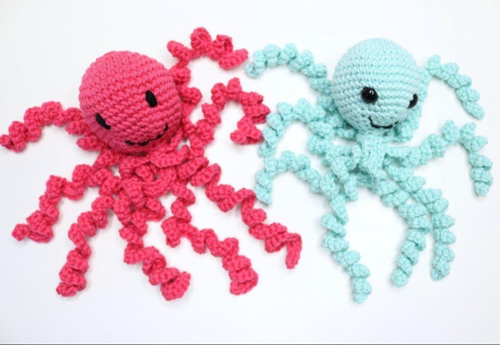 Mini Crochet Octopus
