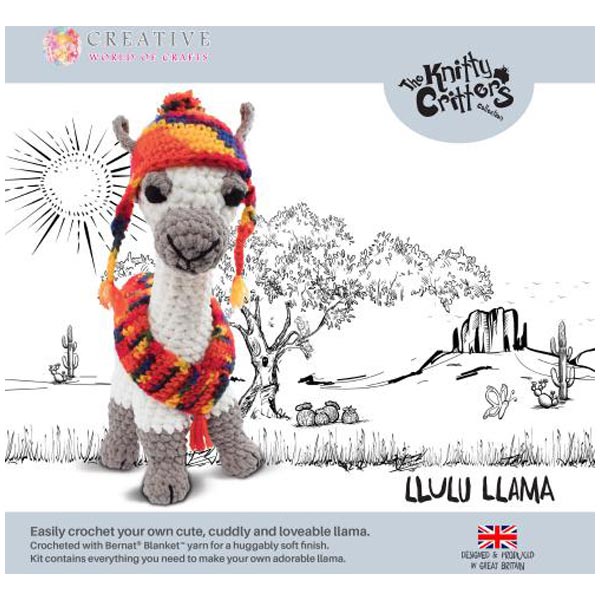 Crochet Llama Amigurumi Kit